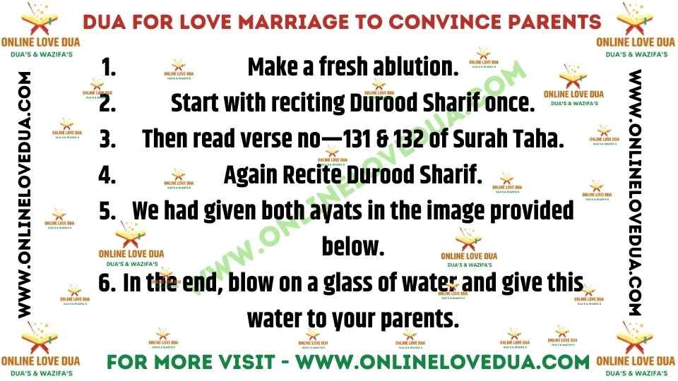 Dua for Love Marriage From Quran, Dua for love marriage, dua for marriage, wazifa for love marriage