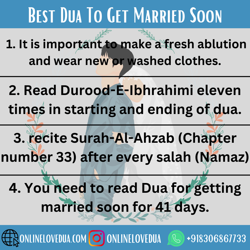 Best Dua To Get Married Soon In Islam