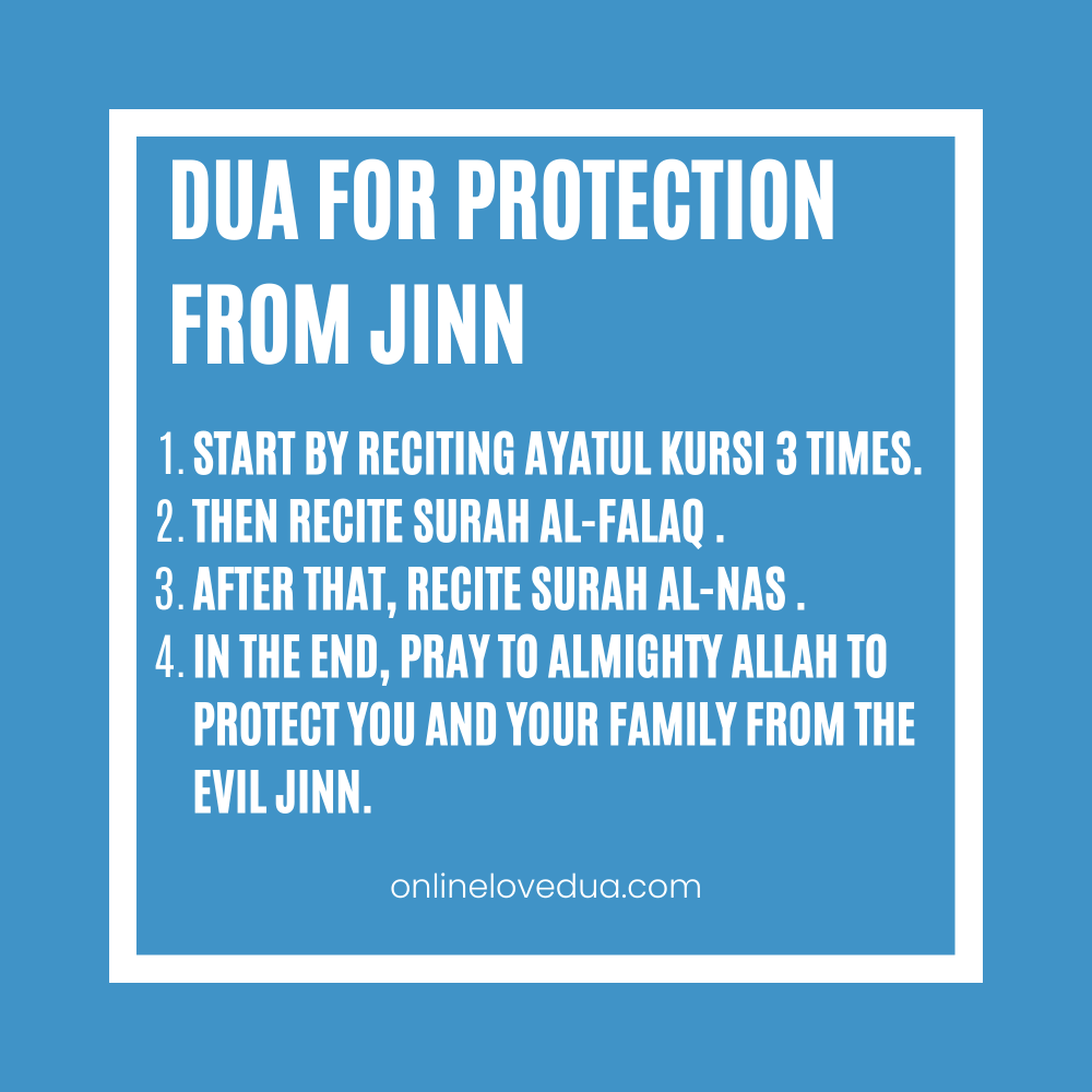 Dua For Protection From Jinn