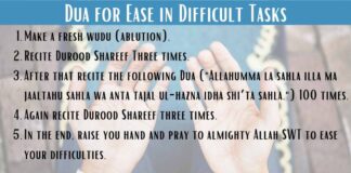 Dua for Ease in Difficulties: Seeking Relief and Strength from Allah