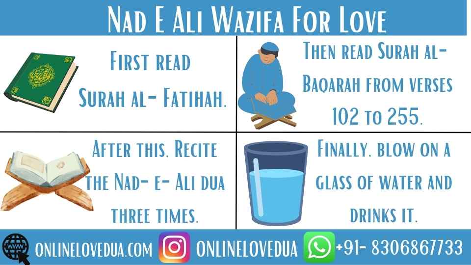 Nad E Ali Wazifa For Love