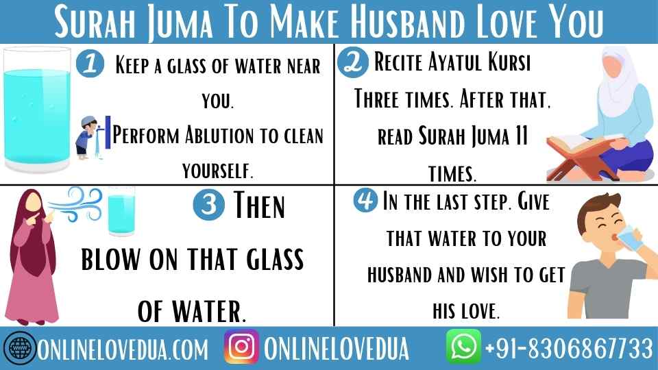 Surah Juma To Make Husband Love You, Surah for husband love