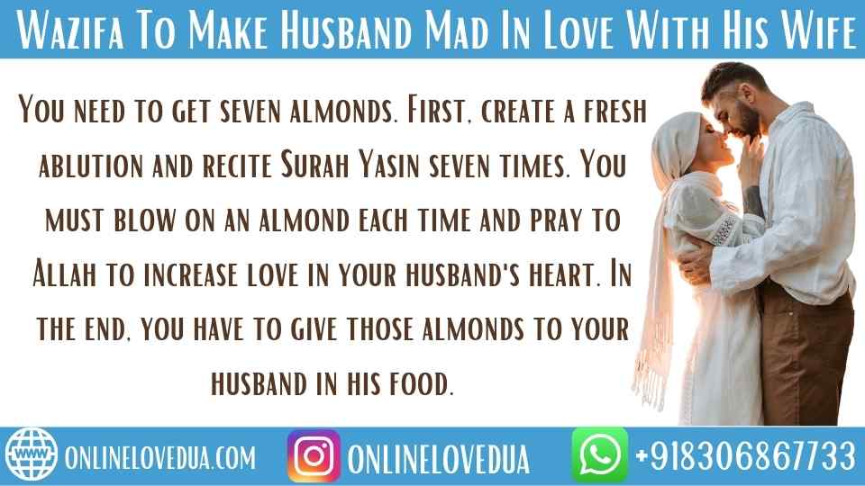 Wazifa To Make Husband Mad In Love With His Wife