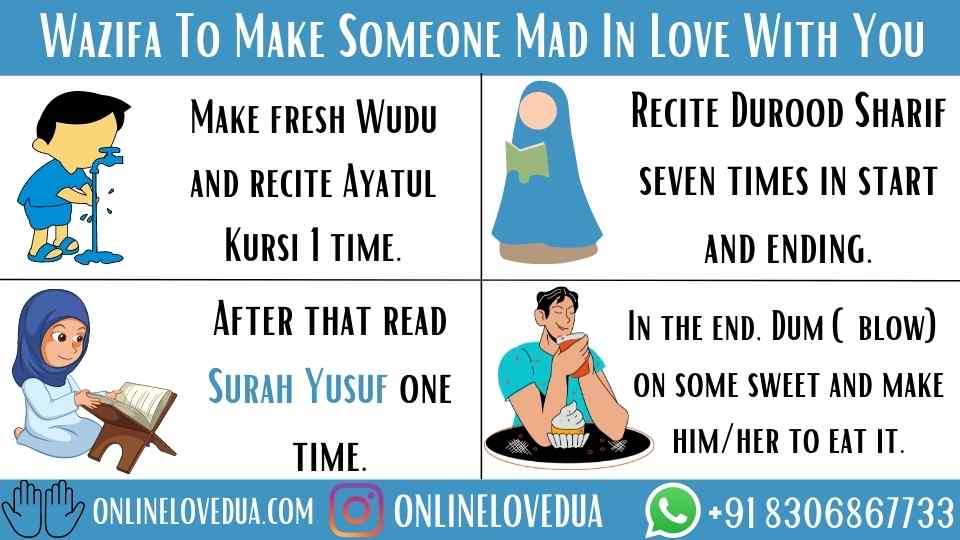 Wazifa To Make Someone Mad In Love With You, Dua to make someone fall in love with you